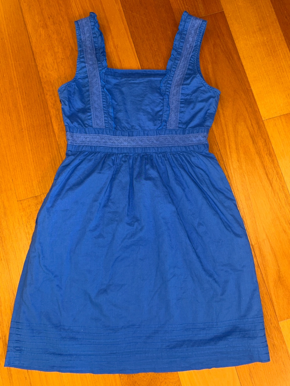 Anthropologie Maeve Sundress Size 8 Ruffles and Lace